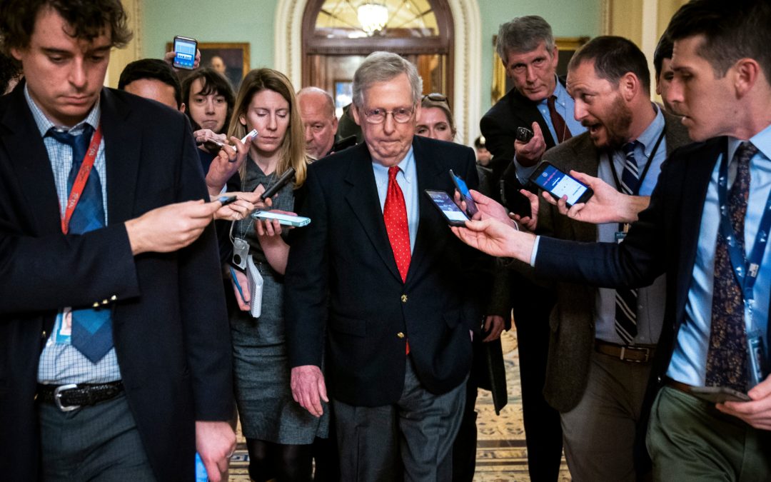 Mitch McConnell cedes Senate powers for political standing: Today&apos;s talker