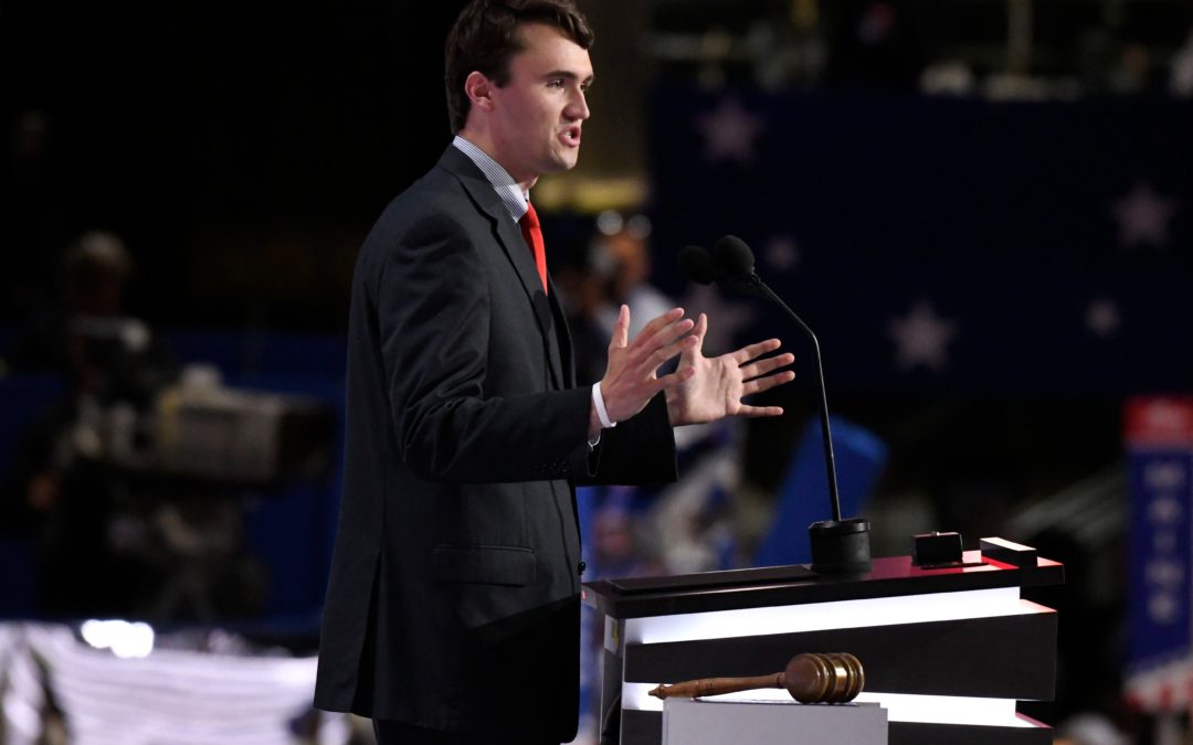 Is founder of Turning Point USA, Charlie Kirk, triggered by reality?