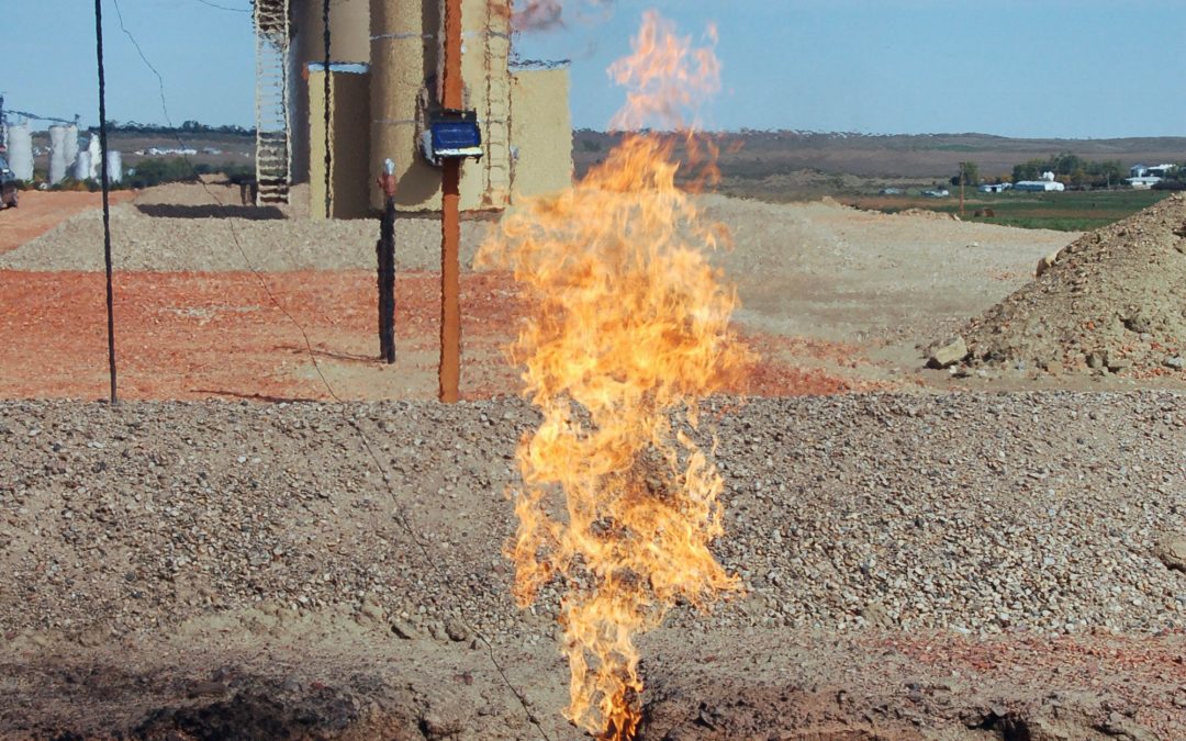 Flaring natural gas is the safer environmental option
