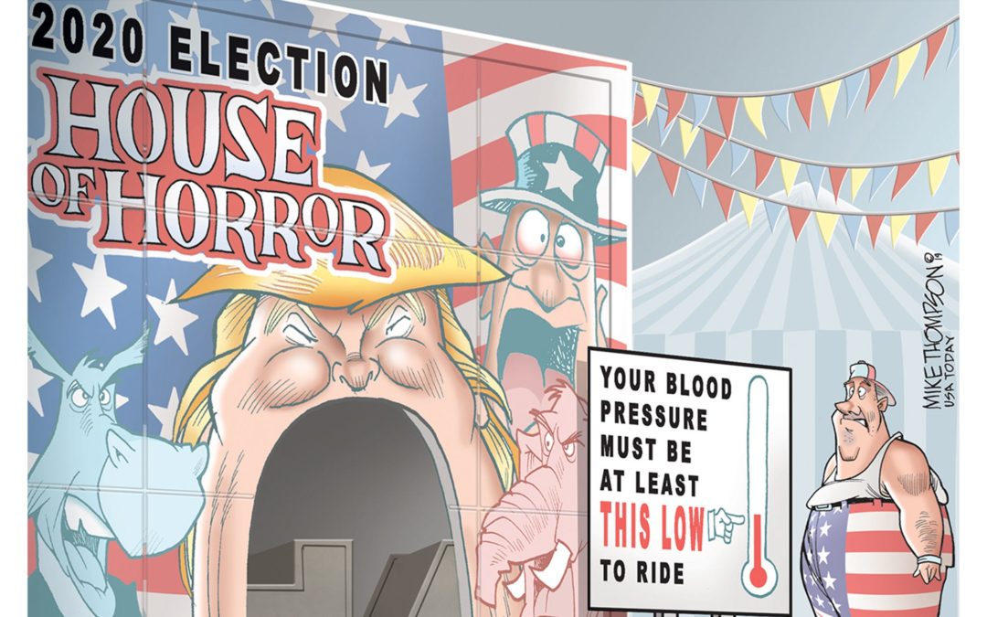 Polling house of horror: Today&apos;s Toon
